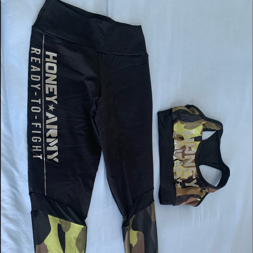 Victoria secret & honey leggings and top